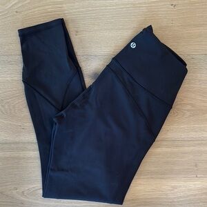 Lululemon Athletica Black Leggings High Waist Stretch sz8